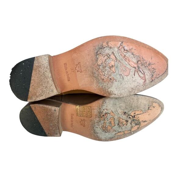 Free People Century Flat Western Ankle Boot Women size 37 US 7-7.5 EUC - Picture 7 of 7